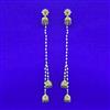 Antique Kashmiri Jhumki With Mehndi Plating