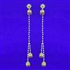 Antique Kashmiri Jhumki With Mehndi Plating