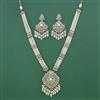 Antique Moti Pendant Set With Mehndi Plating