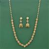Antique Mala Necklace Set With Gold Plating