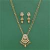 Antique Moti Pendant Set With Gold Plating