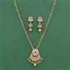 Antique Moti Pendant Set With Gold Plating