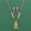 Antique Moti Pendant Set With Gold Plating