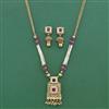 Antique Moti Pendant Set With Gold Plating