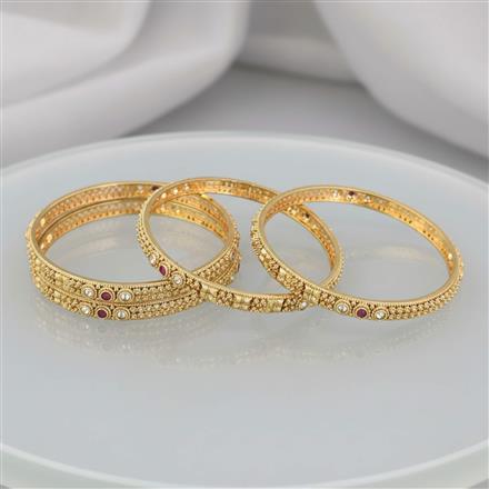 Antique Classic Bangles With Gold Plating