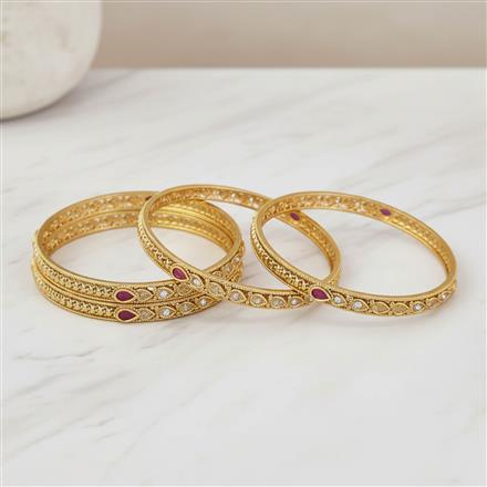 Antique Classic Bangles With Gold Plating