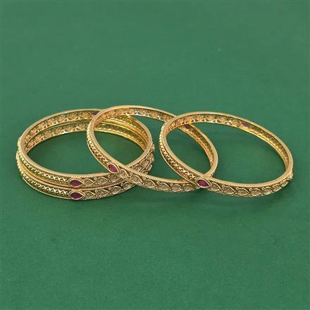 Antique Classic Bangles With Gold Plating