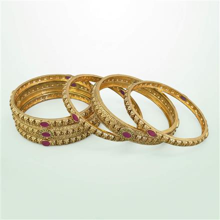 Antique Classic Bangles With Gold Plating