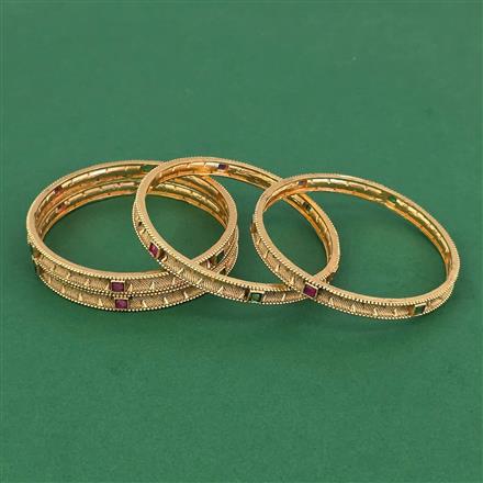 Antique Classic Bangles With Gold Plating