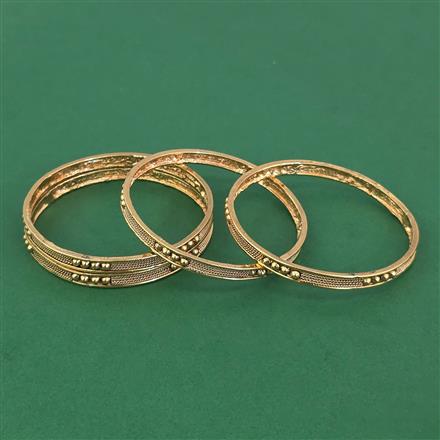 Antique Classic Bangles With Gold Plating