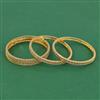 Antique Plain Gold Bangles With Gold Plating