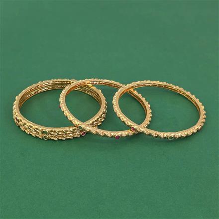 Antique Classic Bangles With Gold Plating