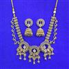 Antique Moti Necklace Set With Gold Plating