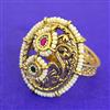 Antique Adjustable Ring With Gold Plating