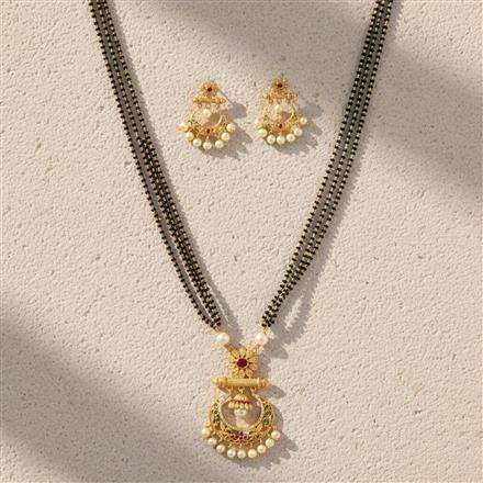Antique Classic Mangalsutra With Gold Plating