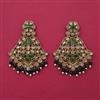 Antique Classic Earring With Mehndi Plating