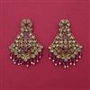 Antique Classic Earring With Mehndi Plating