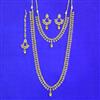 Antique Combo Necklace Set Set With Gold Plating