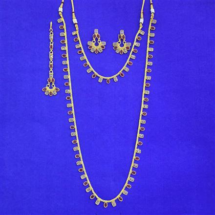 Antique Combo Necklace Set Set With Gold Plating