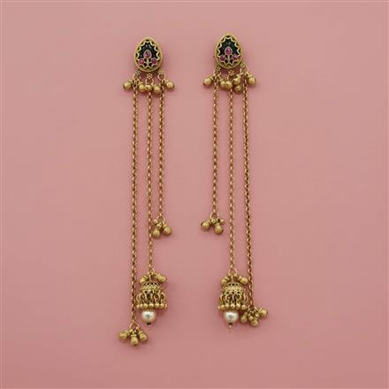 Antique Classic Earring With Gold Plating