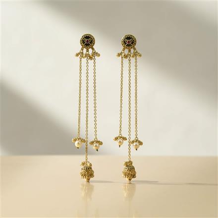 Antique Classic Earring With Gold Plating