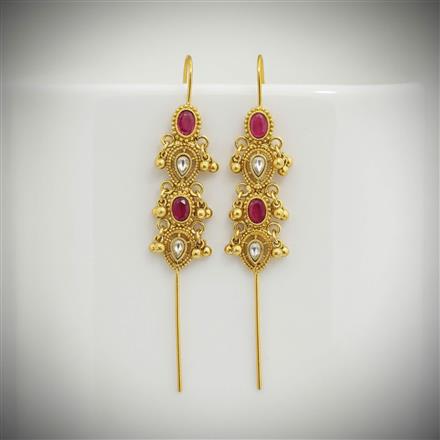 Antique Classic Earring With Gold Plating