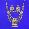 Antique Choker Necklace Set With Gold Plating