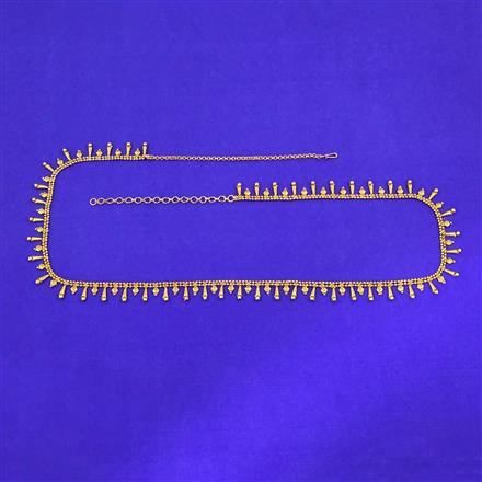 Antique Plain Gold Belt With Gold Plating