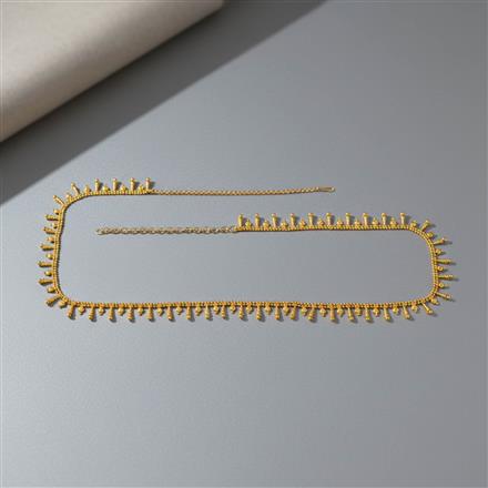 Antique Plain Gold Belt With Gold Plating