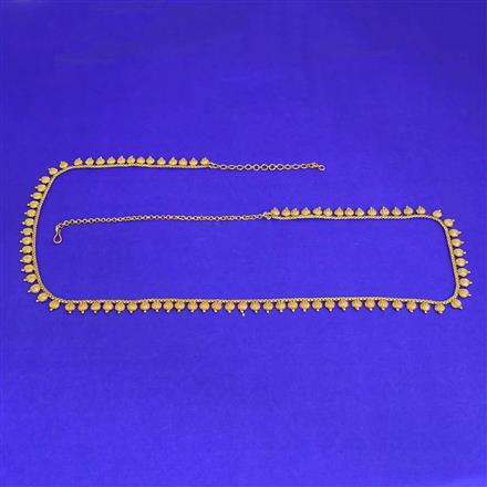 Antique Plain Gold Belt With Gold Plating