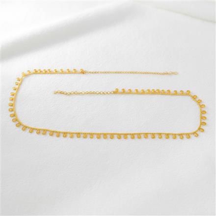 Antique Plain Gold Belt With Gold Plating