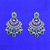 Antique Moti Earring With Mehndi Plating