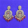 Antique Moti Earring With Mehndi Plating
