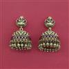 Antique Jhumki With Matte Gold Plating