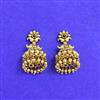 Antique Jhumki With Matte Gold Plating
