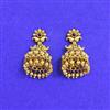 Antique Jhumki With Matte Gold Plating