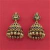 Antique Jhumki With Matte Gold Plating
