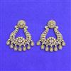 Antique Classic Earring With Mehndi Plating