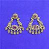 Antique Classic Earring With Mehndi Plating