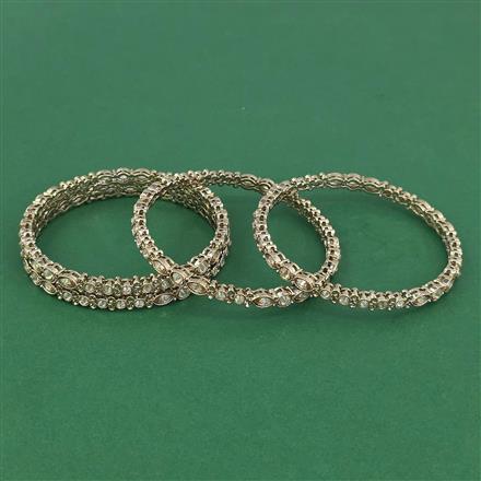 Antique Classic Bangles With Mehndi Plating