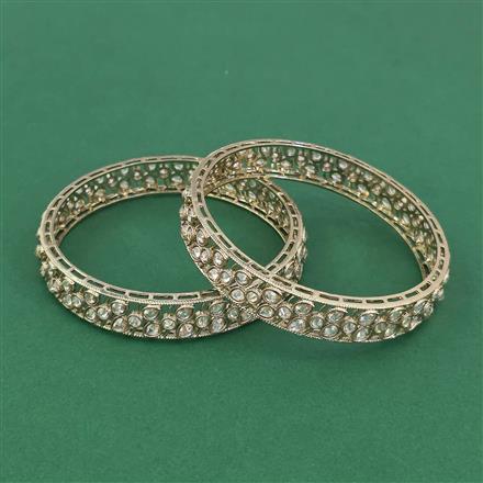 Antique Classic Bangles With Mehndi Plating