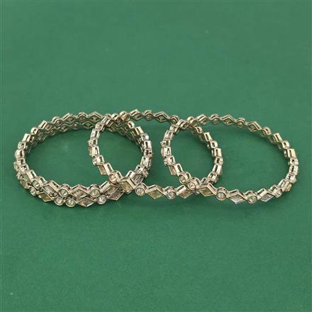 Antique Classic Bangles With Mehndi Plating
