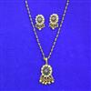 Antique Classic Pendant Set With Gold Plating