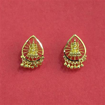 Antique Temple Earring With Gold Plating