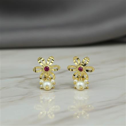 Antique Moti Earring With Gold Plating