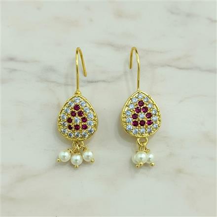 Antique Moti Earring With Gold Plating