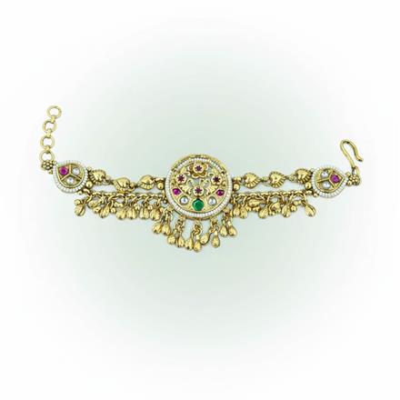 Antique Pearl Bracelet With Gold Plating