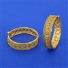 Antique Openable Bangles With Gold Plating