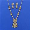 Antique Classic Pendant Set With Gold Plating