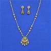 Antique Classic Pendant Set With Gold Plating